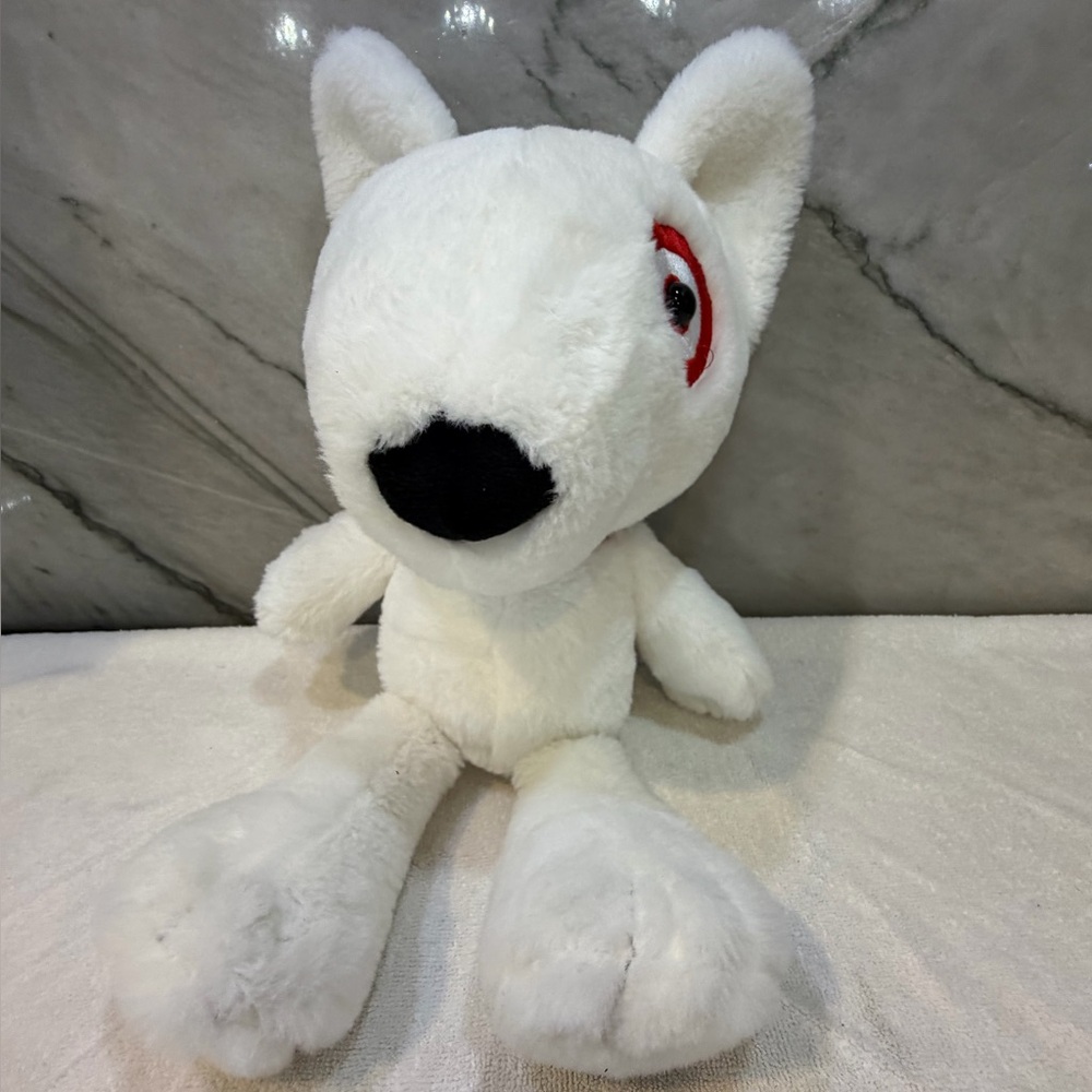 Target White and Red Plush Toy